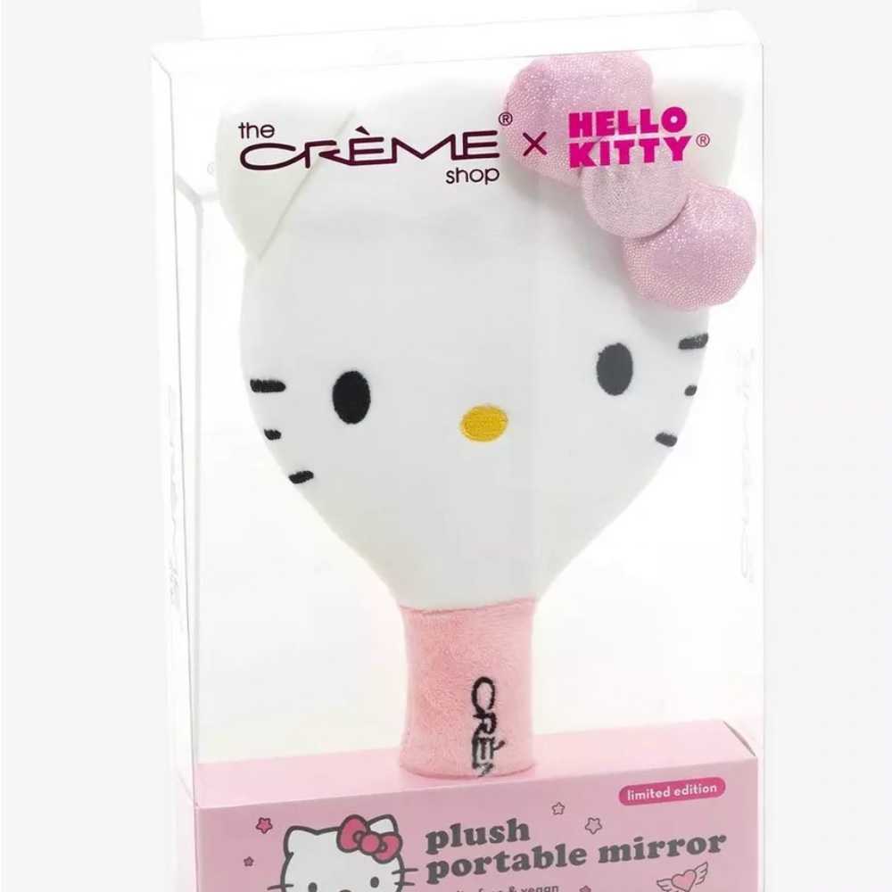 Hello kitty plush mirror